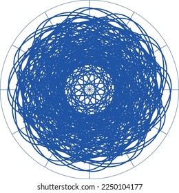 Attractive unique special creative mandala design