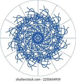 Attractive unique special creative mandala design
