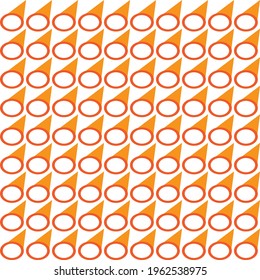 attractive and unique vector background design in orange color. Can be used for editing, wallpaper, sticker and other needs.