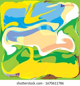 Attractive water color background vector illustration design