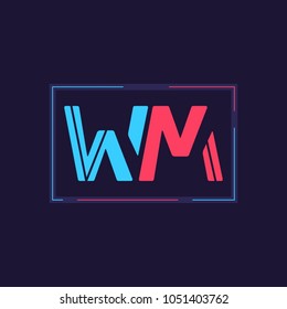 Attractive WM Logo Template
