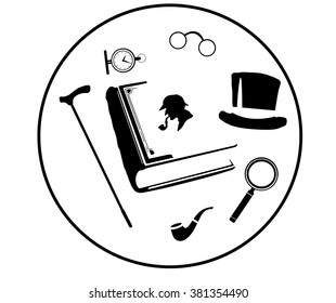 The attributes of the detective Sherlock Holmes