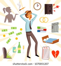 Attributes and symbols of stress and fear