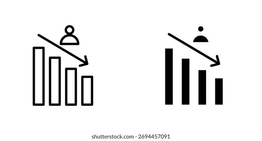 Icono de desgaste Ilustración vectorial simple para gráficos y Diseño web.