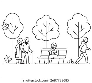 Atumon park icons collection vector EPS file