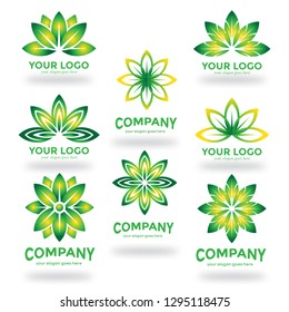 Ature Logo Collection Set Your Company Stock Vector (Royalty Free ...