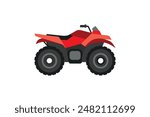 ATV (All-Terrain Vehicle) vector image illustration