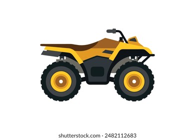 ATV (All-Terrain Vehicle) vector image illustration