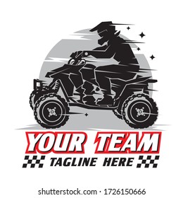 ATV extreme sport logo, good for championship event