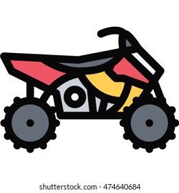 atv outline icon