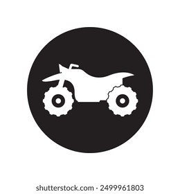 ATV vehicle icon illustration element design