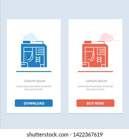 Atx, Box, Case, Computer  Blue and Red Download and Buy Now web Widget Card Template