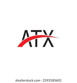 ATX Letter Initial Logo Design Template Vector Illustration