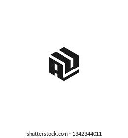 AU black hexagon shape is simple
