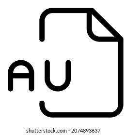 The Au File Format Is A Simple Audio File Format Introduced By Sun Microsystems