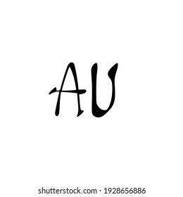 AU-Logo für Ersthandschrift für Identität