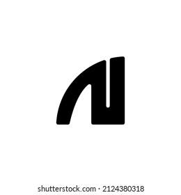 AU-Logo, Vektorgrafik-Illustration