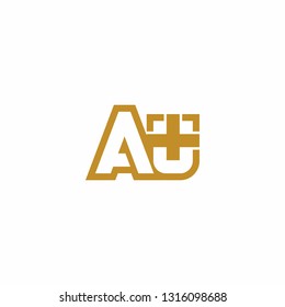 au+ logo design