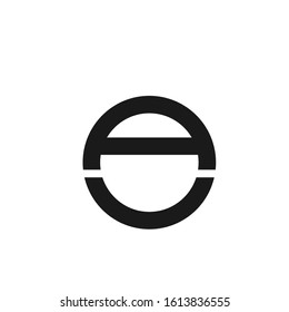au logo design simple modern template