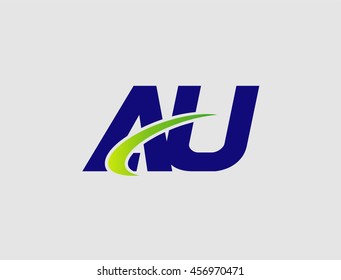 Au logo letter
