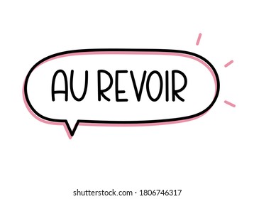 Au Revoir Hd Stock Images Shutterstock
