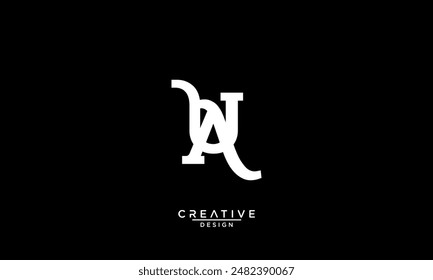 AU, UA, A, U, Abstract Letters Logo Monogram