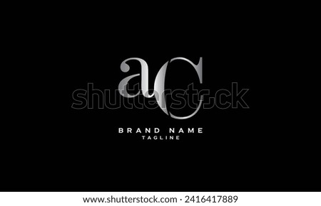 AUC, ACU, UAC, UCA, CUA, CAU, Abstract initial monogram letter alphabet logo design
