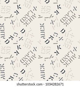 Auckland creative pattern. Digital design for print, fabric, fashion or presentation.