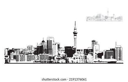 Auckland, Neuseeland, Schöne Landschaft.