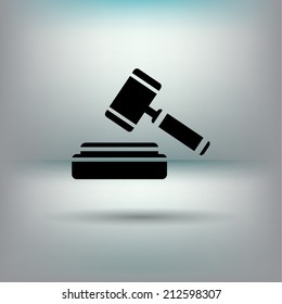 Auktionshammer-Symbol
