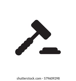 auction hummer icon illustration isolated vector sign symbol