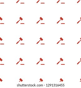 auction hummer icon pattern seamless white background. Editable filled auction hummer icon. auction hummer icon pattern for web and mobile.