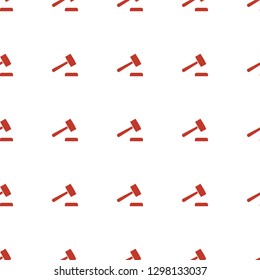 auction hummer icon pattern seamless white background. Editable filled auction hummer icon. auction hummer icon pattern for web and mobile.