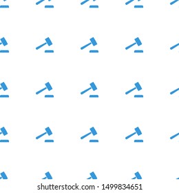 auction hummer icon pattern seamless white background. Editable filled auction hummer icon. auction hummer icon pattern for web and mobile.
