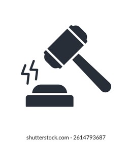 auction icon icon collection .design style with background
