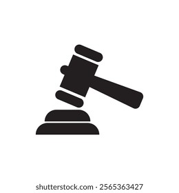 auction icon court sign verdict symbol