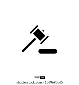 Auction icon, design inspiration vector template for interface and any purpose