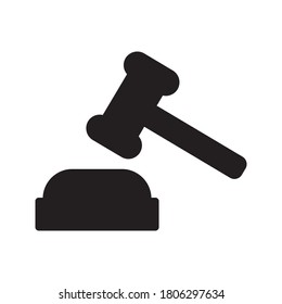 Auction icon, design inspiration vector template for interface and any purpose on white background