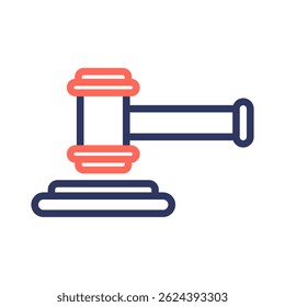 Elemento de icono de subasta para diseño