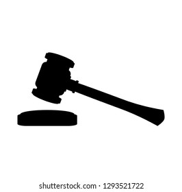 Auction icon on a white background