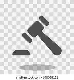 Auction icon stock vector illustration flat design