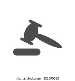 auction Icon vector flat design