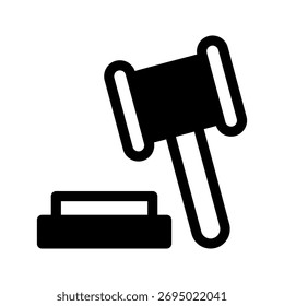 Auktionssymbol, Vektorsymbol, Entwurfsgrafik