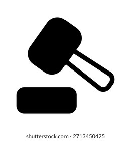 Auction Icon Vector Symbol Design Illustration