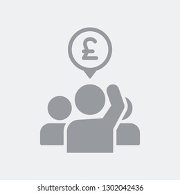 Auction offer in sterling