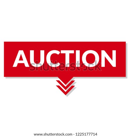 auction sign,label. auction speech bubble. auction  tag sign,banner