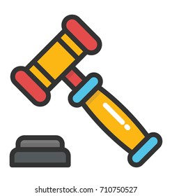 Auction Vector Icon