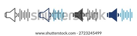 audible icon set multiple style