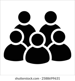 Audience Icon Element For Design