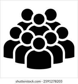 Audience Icon Element For Design